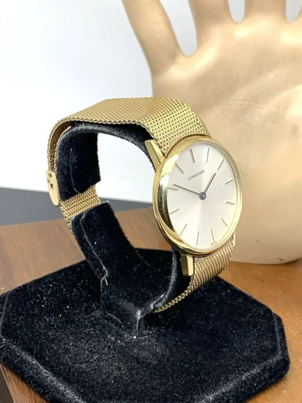 Longines Men's Watch 1970'S Vintage 528 Swiss Manual Wind Gold Stainless Steel